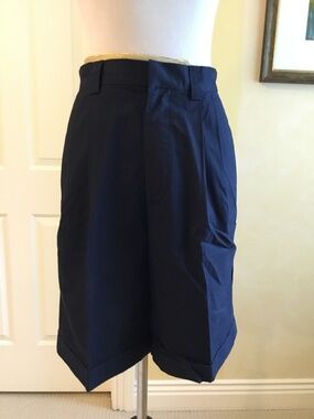 Ralph Lauren Polo Golf Navy Cotton Tailored Walking Shorts